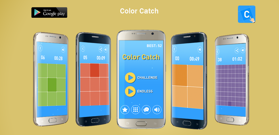 Color Catch Challenge - Android Development