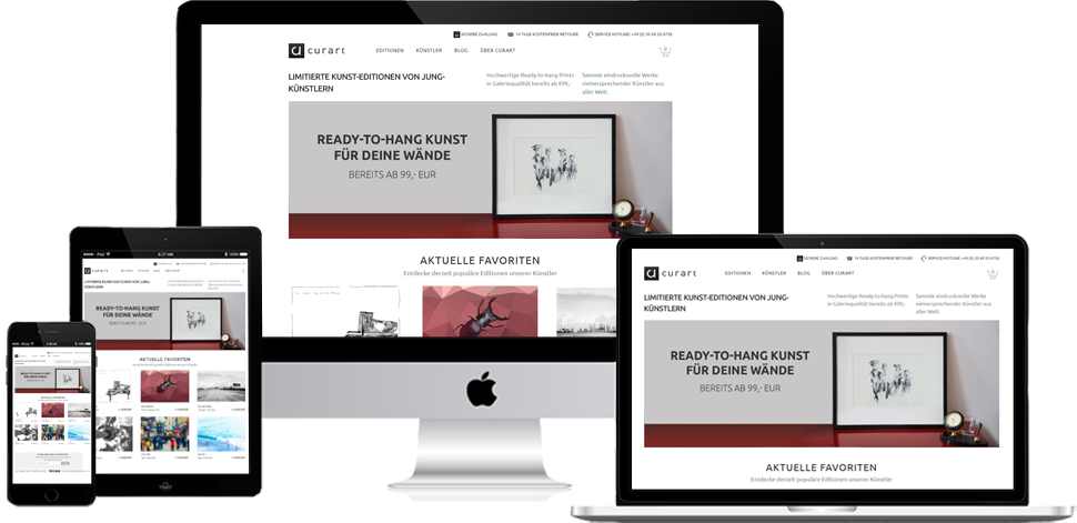 Curart - Shopify Development