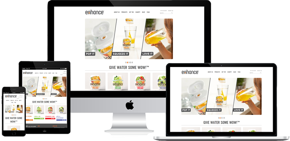 Enhance Drinks - Shopify Development