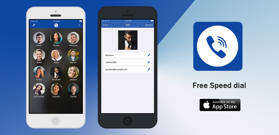 Free Speed Dial - IPhone Development