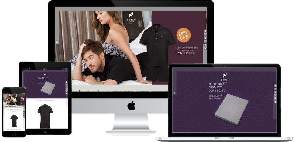 J Jones London - Shopify Development