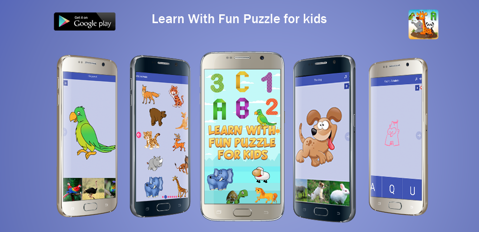 Learn With Fun Puzzle For Kids - Android Development