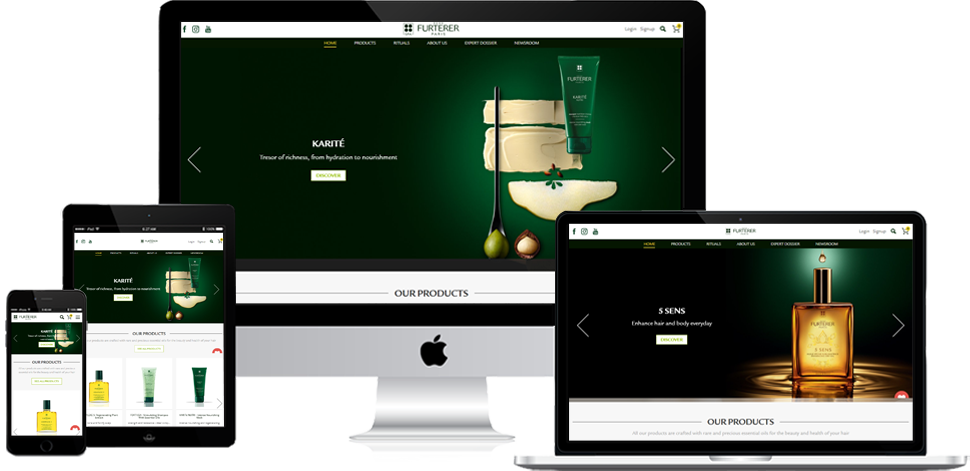 Rene Furterer India - Shopify Development