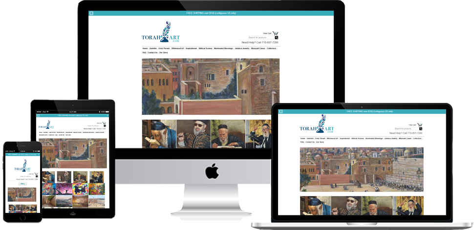 Torah Art - Wordpress Development