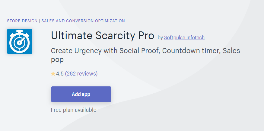 Black Friday 2019-Ultimate Scarcity Pro by Softpulse Infotech