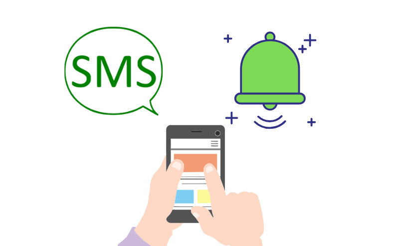 SMS & push notification