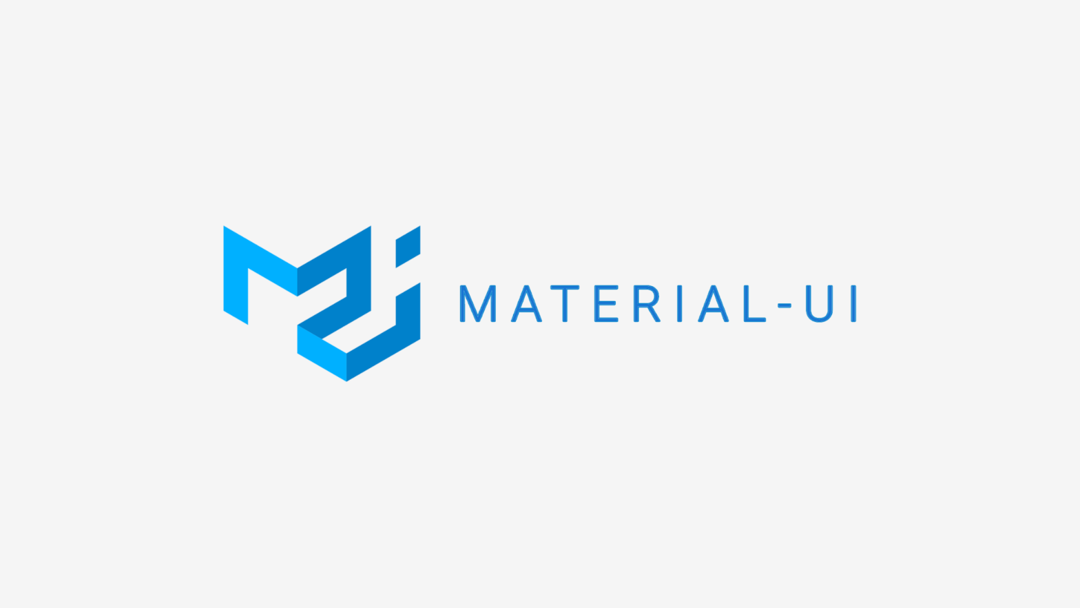 Course material. React material UI logo. Material UI logo.