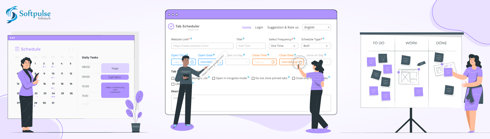 Improve Your Workflow with Tab Scheduler and Tabs Auto Open/Close Feature