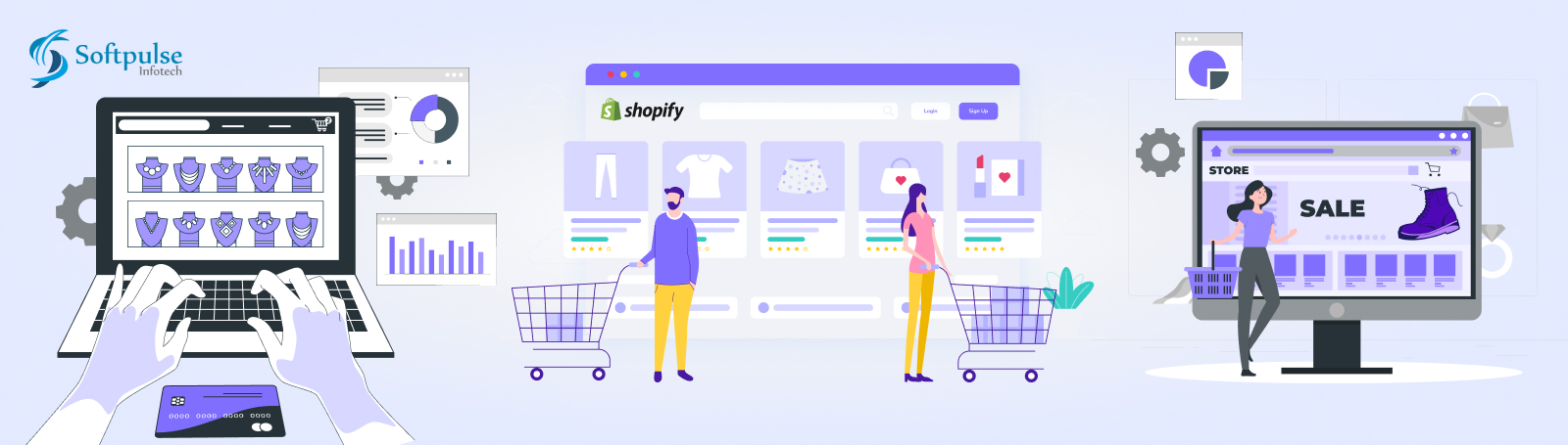Shopify Website Examples: 10 Shopify Store Build by Softpulse Infotech Pvt. Ltd.