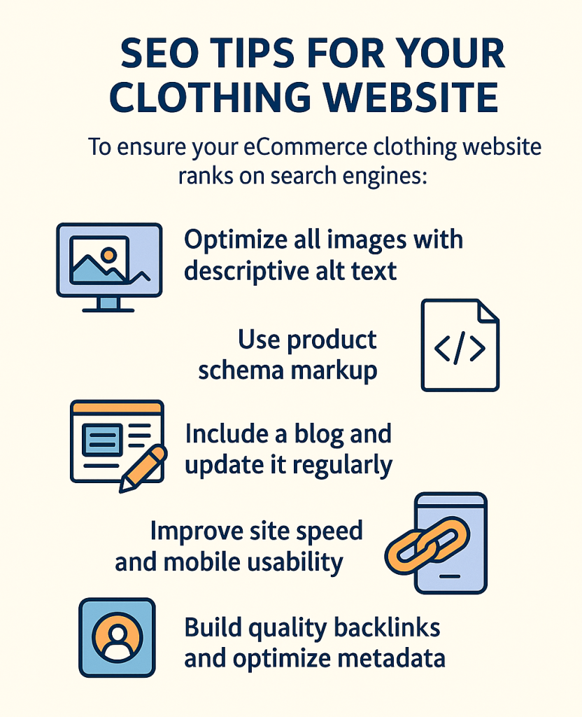 Ecommerce Clothing Website