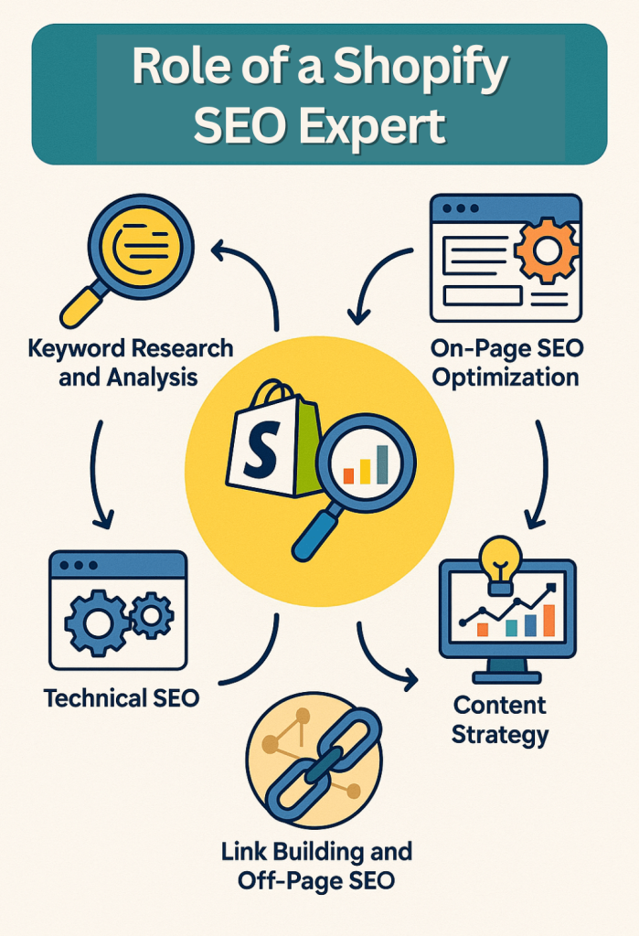 role of Shopify seo expert