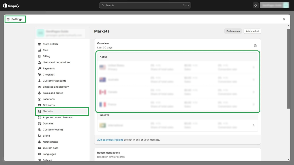 Shopify B2B Features