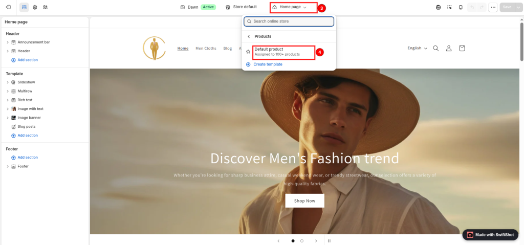 How to add a size chart to Shopify product page