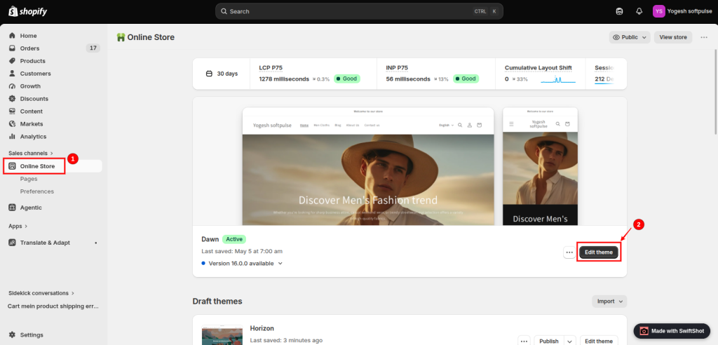 How to add a size chart to Shopify product page