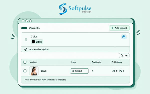 how to add variants on Shopify