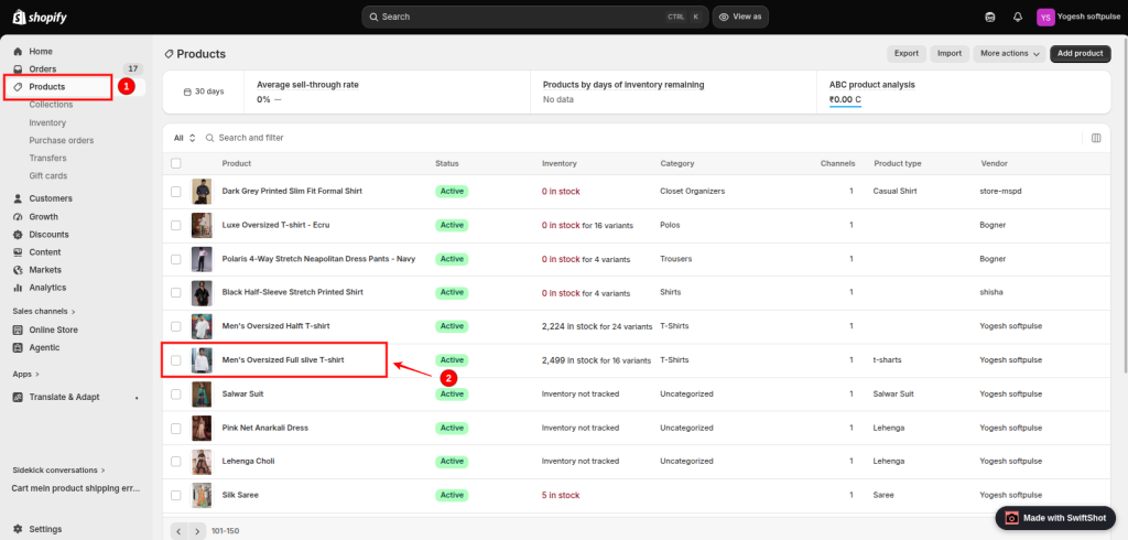 How to add a size chart to Shopify product page