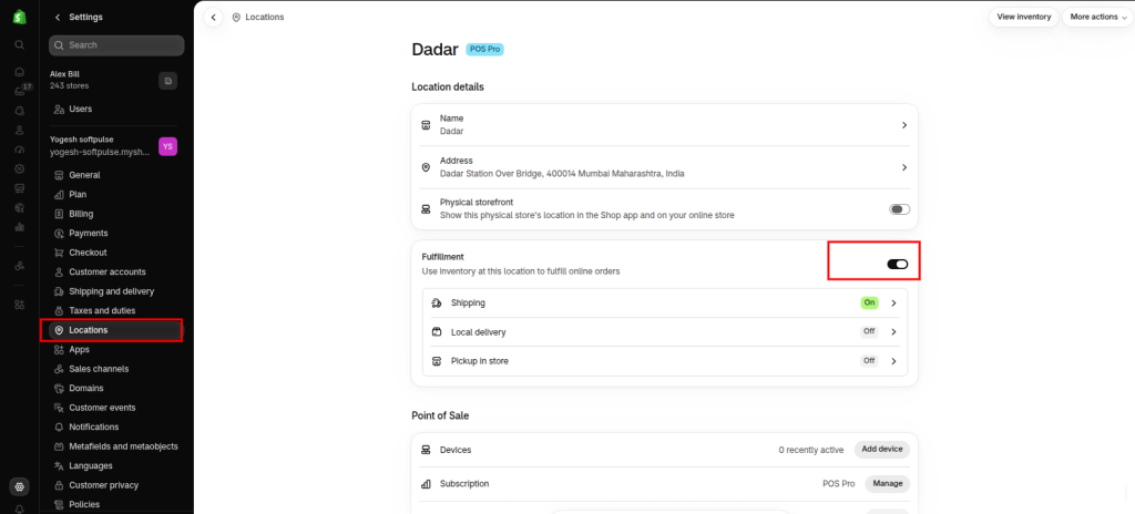 Shopify products showing sold out despite stock