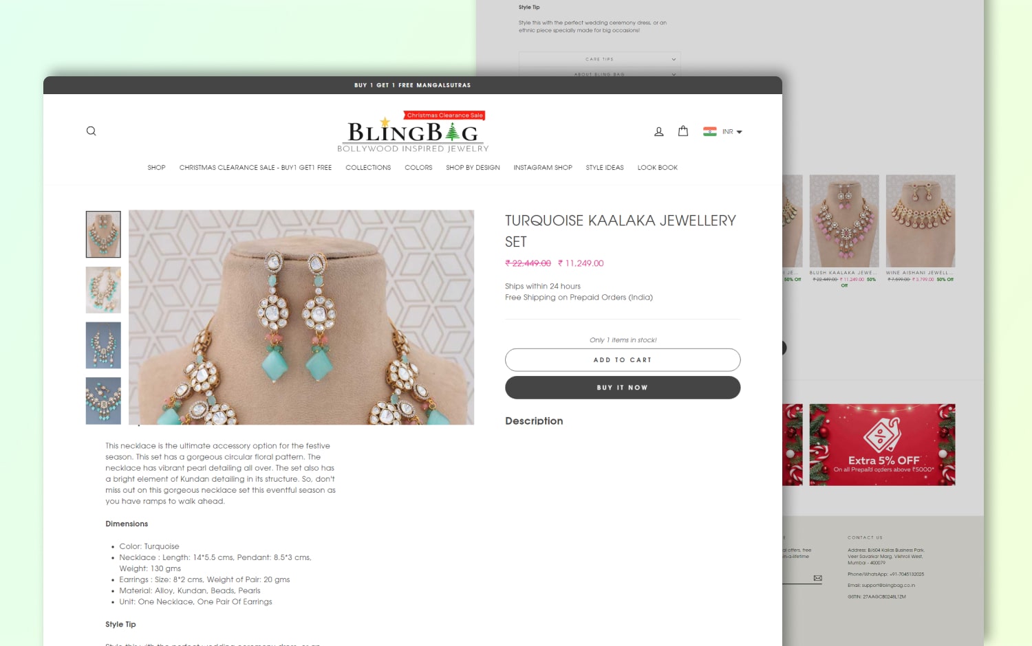 Bling Bag Shopify Store