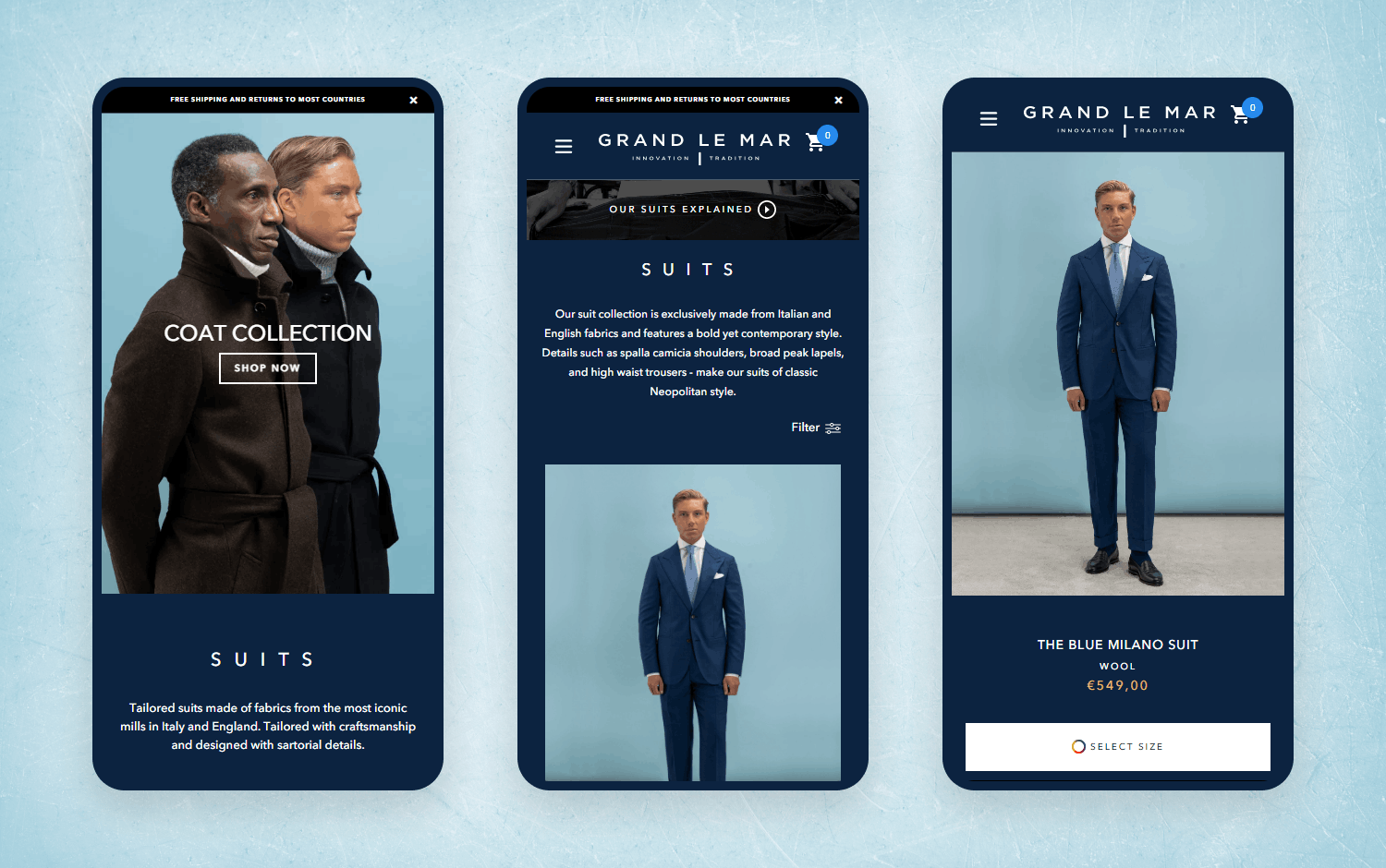 Grand Le Mar Shopify Store