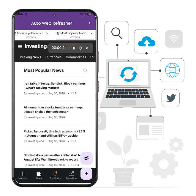 Auto Web Refresher App
