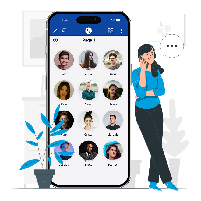 Speed Dial App