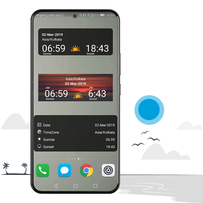 Sunrise Sunset App